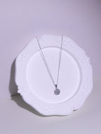 [ 現貨 ] TSC017 設計款莫桑石純銀S925頸鏈