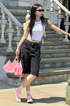 [ Karina 同款 Pre-order ] Half String Nylon Backpack