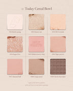 [ 店主自留 - 現貨 ] Milk Touch X Happyrim🥣九宮格眼影盤🥛 ( 臥蠶/提亮/陰影/胭脂/鼻影都有! )