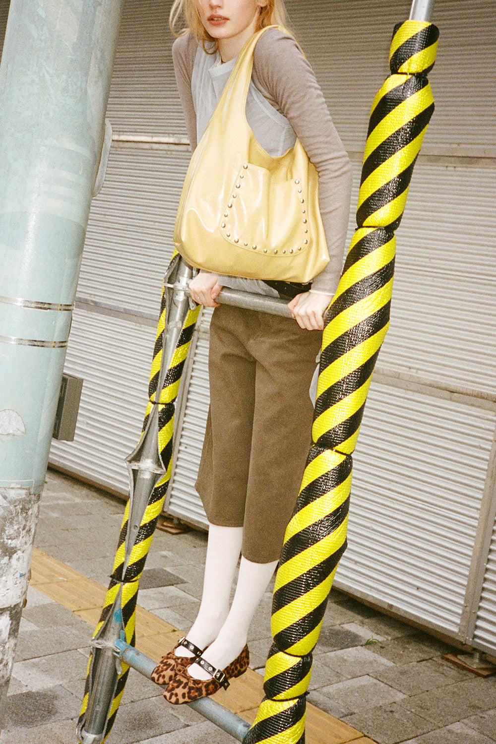 [ 🆕 Pre-order ] KHIHO Buckle Strap Ballerina Flat