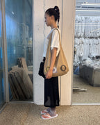[ 店主推薦 - 現貨 ] ‘O’ Mesh Reversible Tote Bag ( 白色/黃色現貨 )