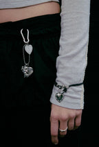 [ 現貨 ] Nff Cupid Heart Keyring - Silver