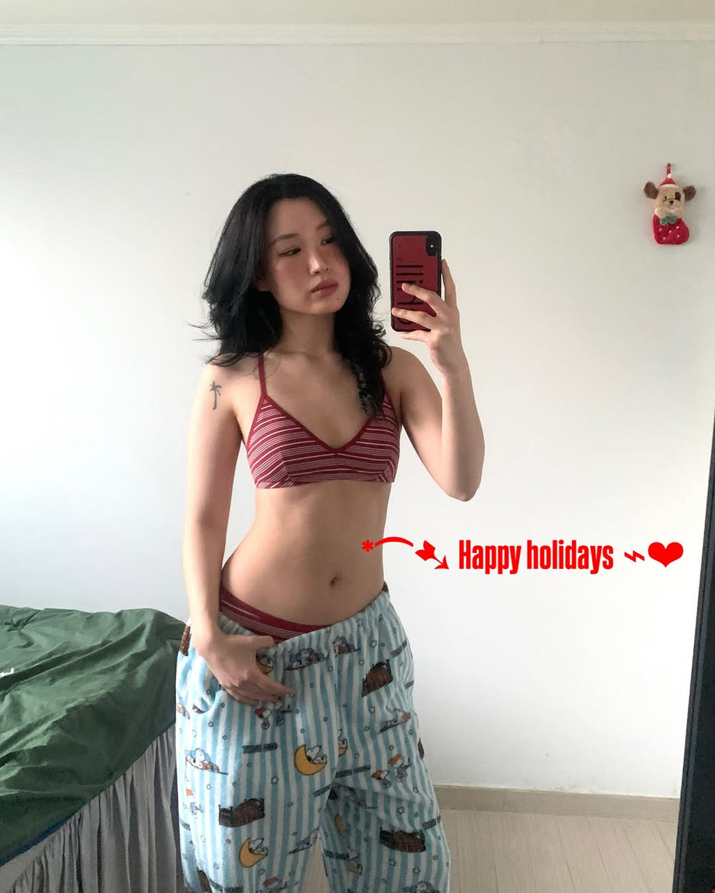 [ Pre-order ] 間條內衣套裝👙 Pattern Oh! Bra Panty SET ( 內附胸墊 )