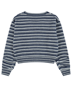[ 現貨 ] Coyseio Coy Stripe Knit Navy