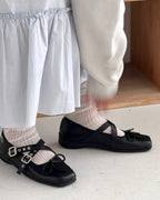 [ Pre-order ] 🇰🇷 Buckle Ballet Flats