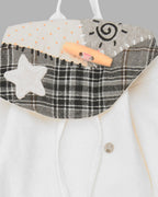 [ Pre-order ] Patchwork String Mini Backpack