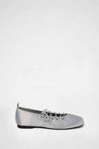 [ Pre-order ] Khiho Dolphin Lace Up Flats