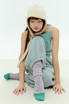 [ Pre-order ] Stripe Knee Socks