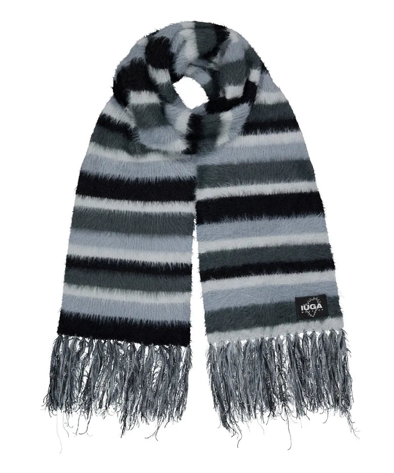 [ Pre-order ] Striped Hairy Bold Muffler