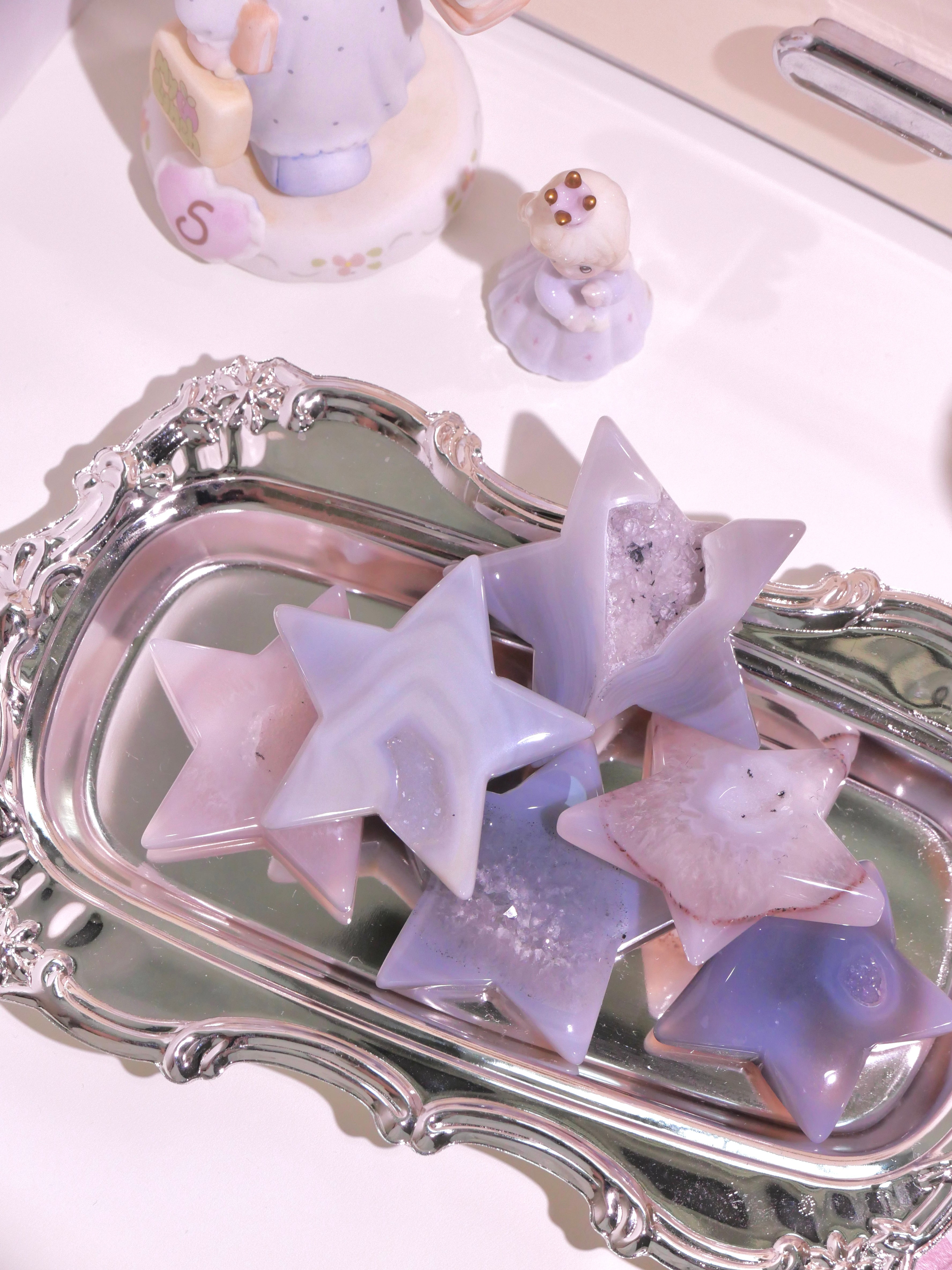 [ 現貨 ] 🇲🇬馬達加斯加瑪瑙星星 Natural Madagascar Agate Star