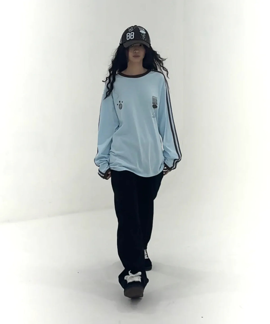 [ Pre-order ] Aeae Athlete Stripe L/S