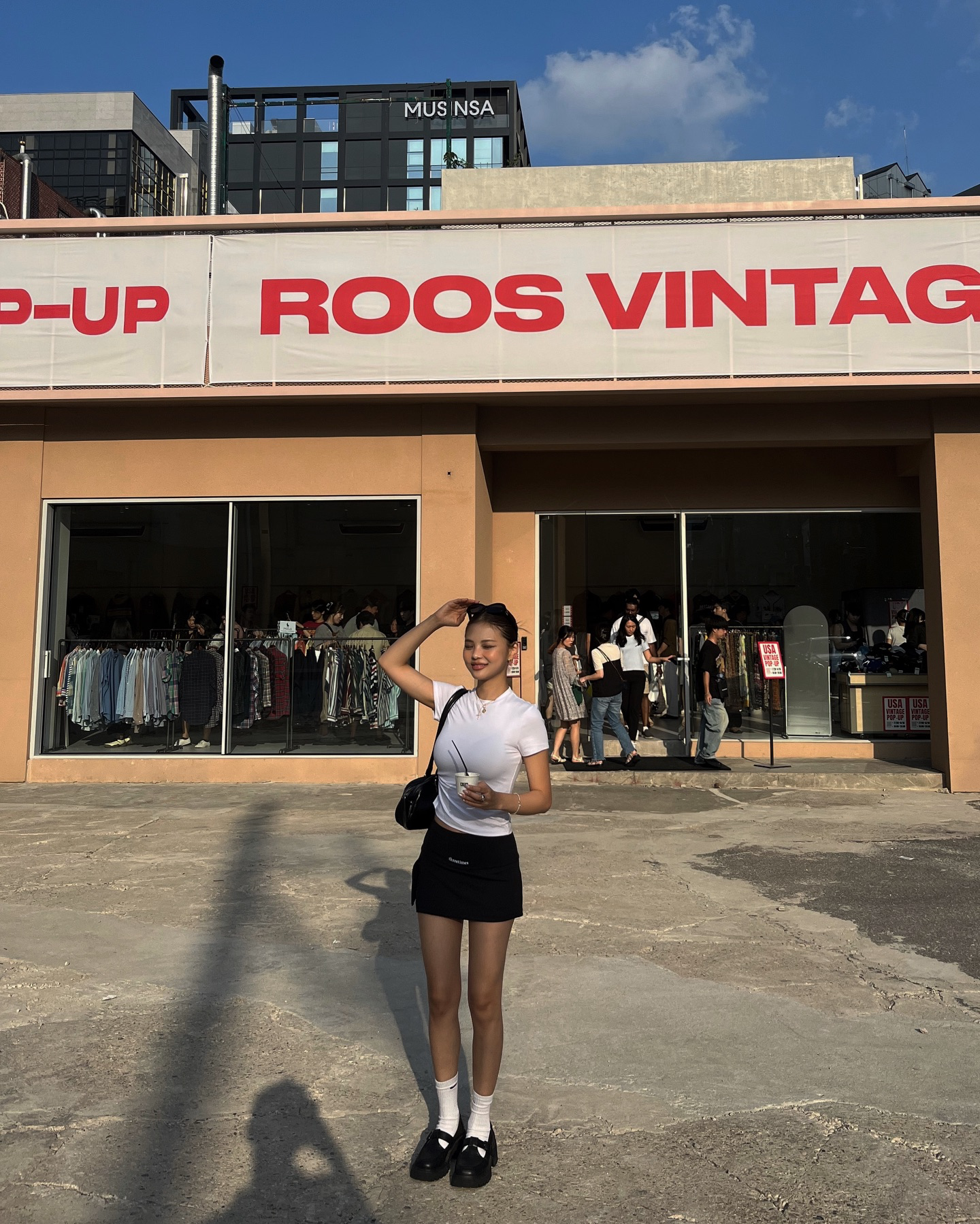 [ Pre-order ] Threetimes Athletic silt skirt