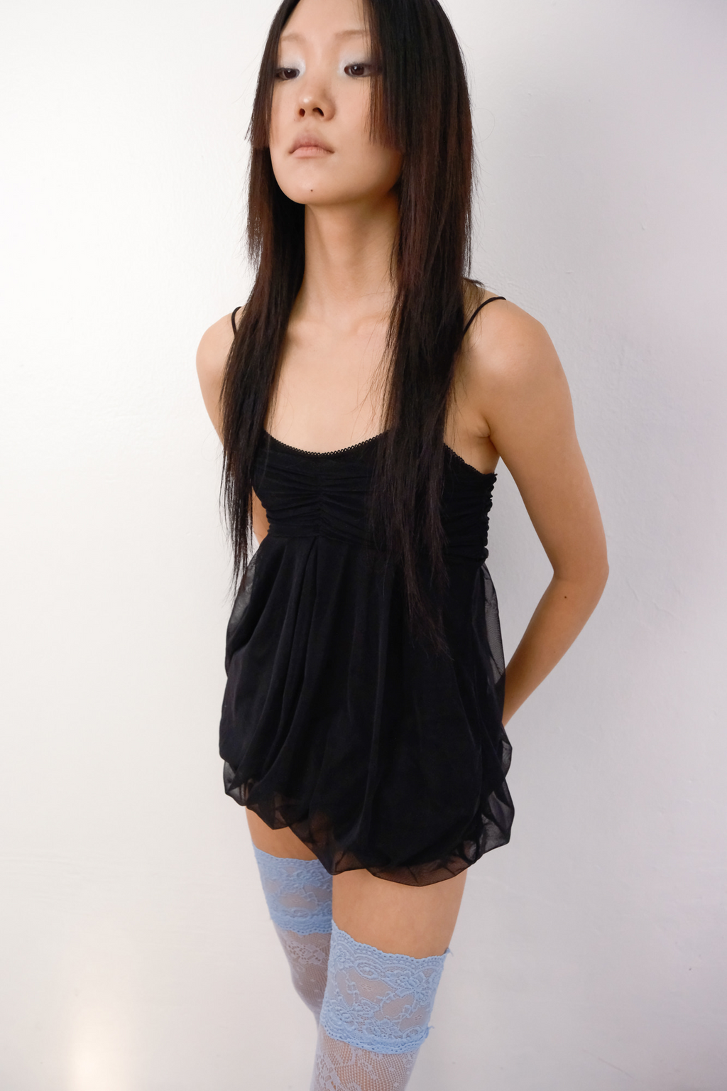 [ Pre-order ] Mesh Fluff Mini Top ( 部分顏色需要30/12才順延出貨 )