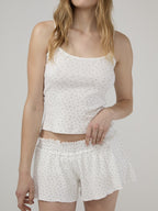 [ Rose同款 - 現貨 ] Glowny Province Eyelet Shorts