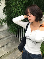 [ Pre-order ] Glowny Texas Waffle Long Sleeve