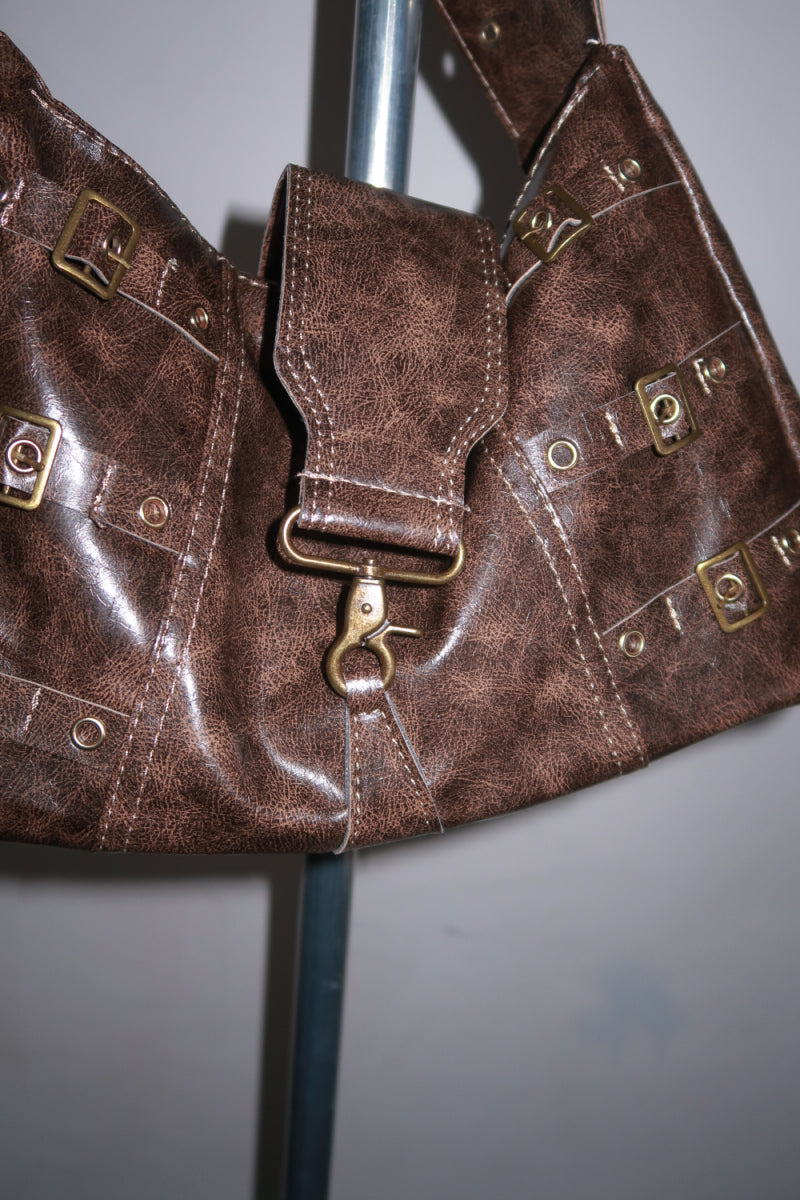[ Pre-order ] Brown Big Belt Bag