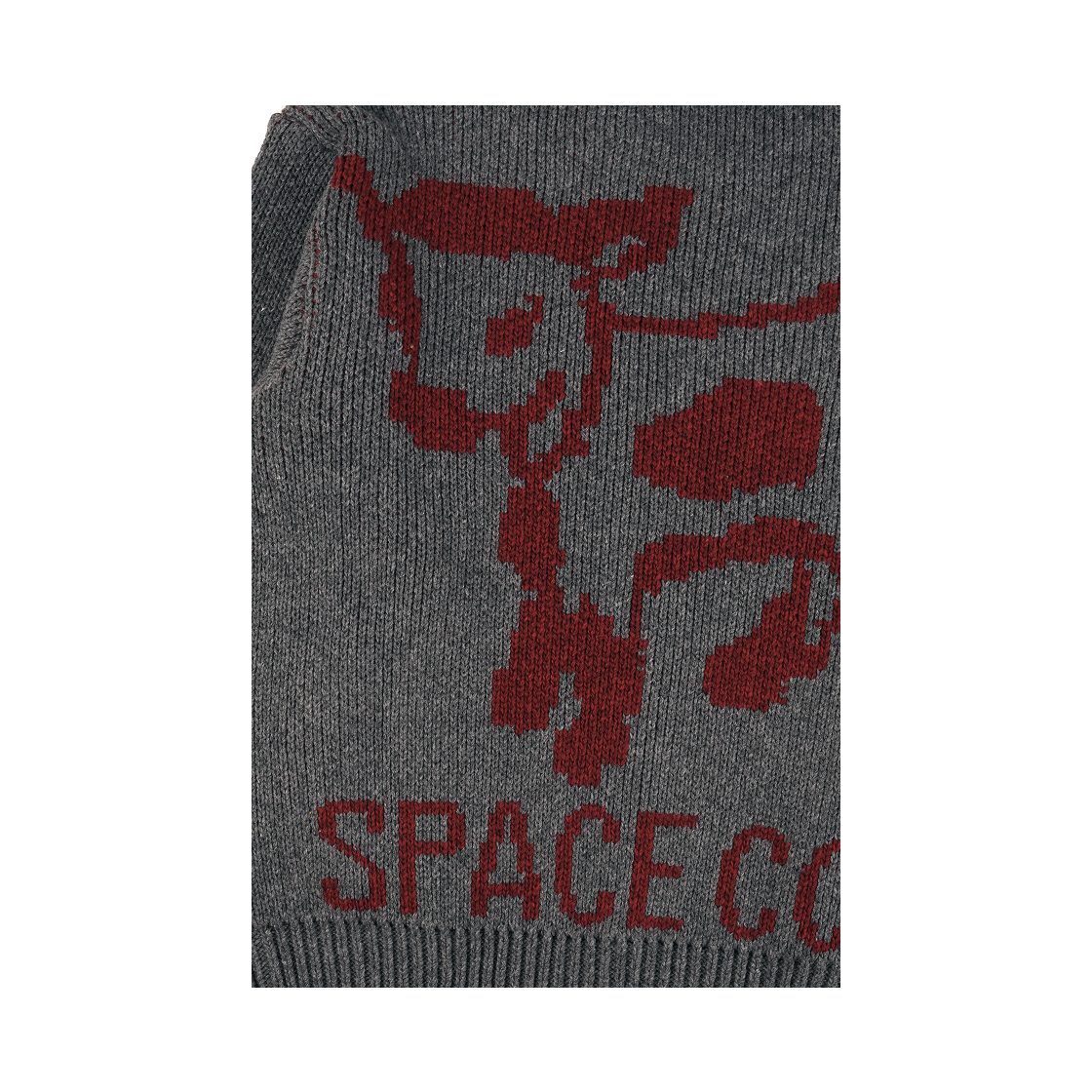 [ Pre-order ] Space Cow Cowichan Knit Jacket Grey