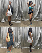 [ 店主推薦 - 現貨 ] ‘O’ Mesh Reversible Tote Bag ( 白色/黃色現貨 )