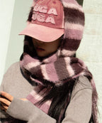 [ Pre-order ] Striped Hairy Bold Muffler