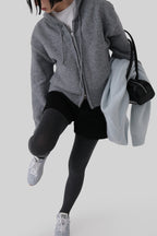 [ 已停產 ] Casual Knit Hood Zip-up