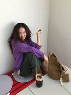 [ 店主強推 Pre-order ] 0016 Soft Bucket Bag ( 送吊飾&小pouch )