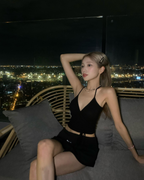 [ Pre-order ] Threetimes Athletic silt skirt