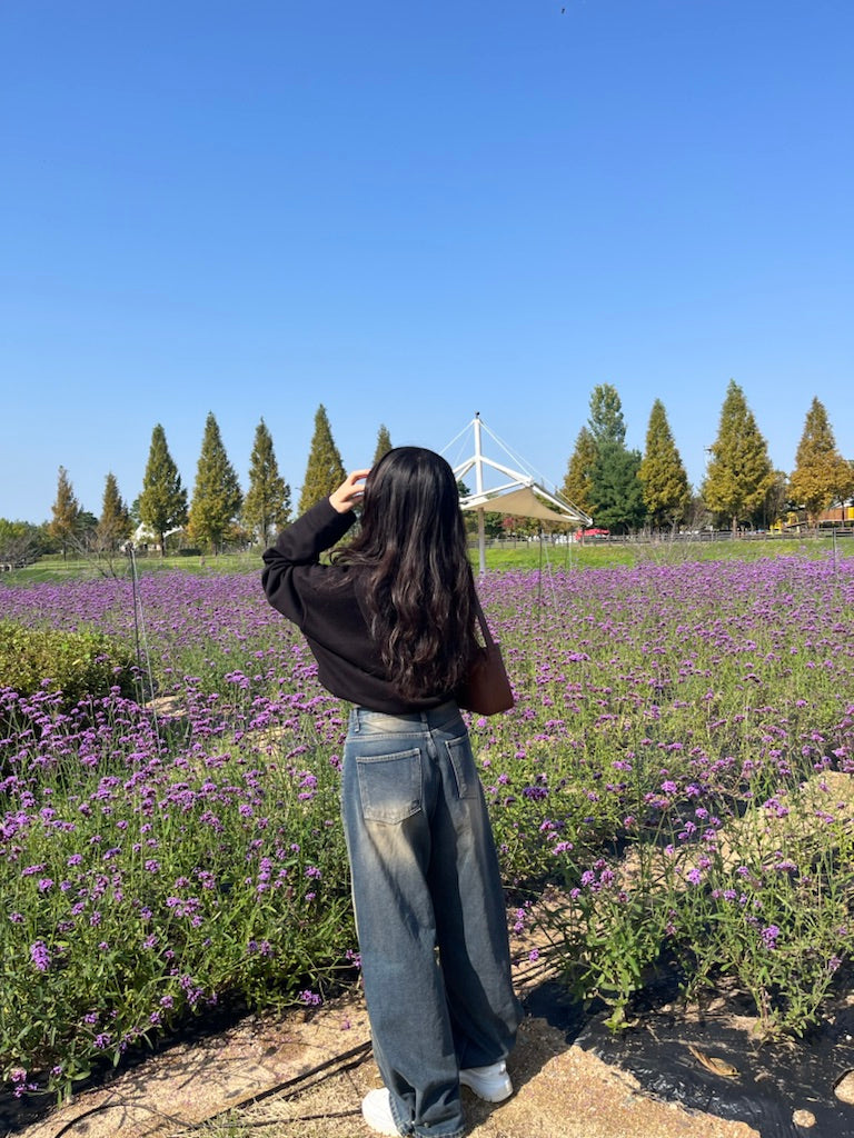 [ Pre-order ] 🇰🇷韓國直送 Vintage Botton Wide Denim Pants