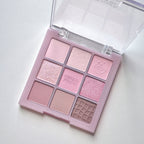 [ 店主自留 - 現貨 ] Milk Touch X Happyrim🥣九宮格眼影盤🥛 ( 臥蠶/提亮/陰影/胭脂/鼻影都有! )