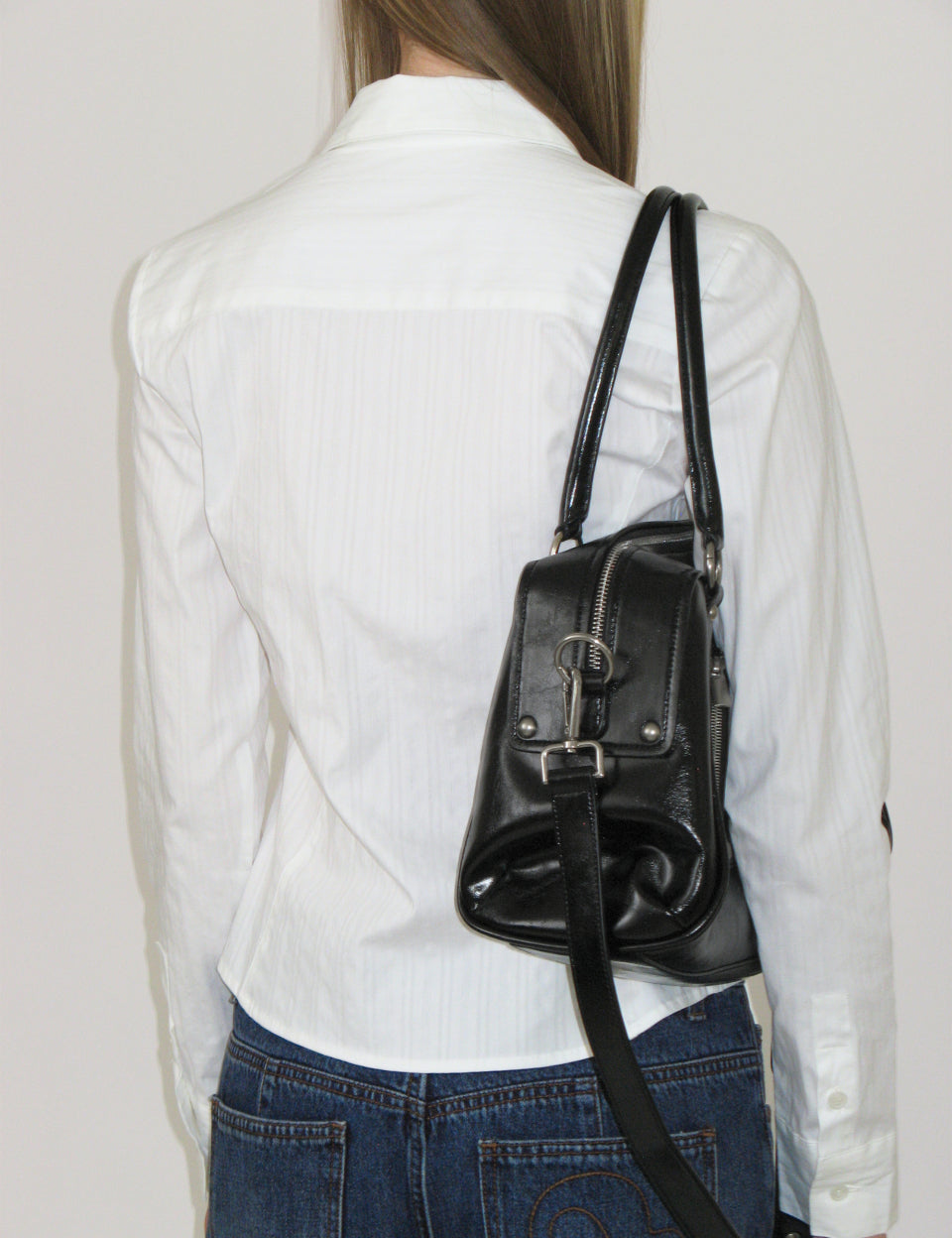 [ Pre-order ] Faux Leather M.O.S Bag