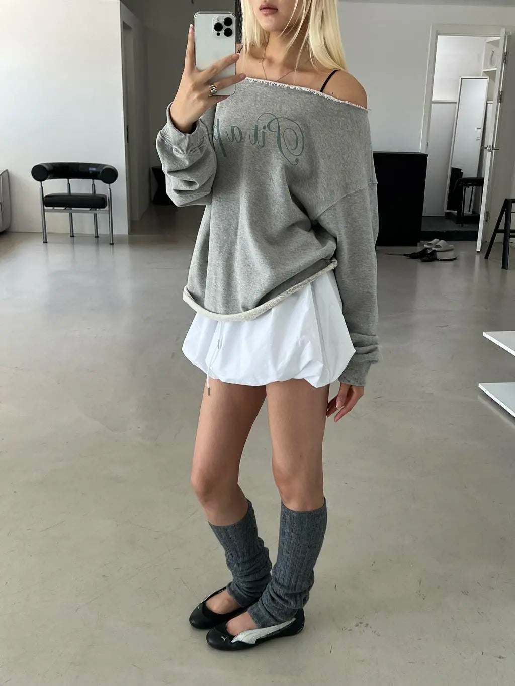 [ Pre-order ] Blackup Balloon Skirt