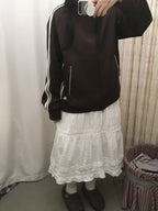 [ Pre-order ] Shirring Mid Skirt