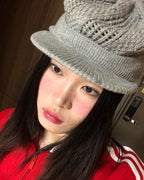 [ 現貨 ] Coy Visor Crochet Beanie