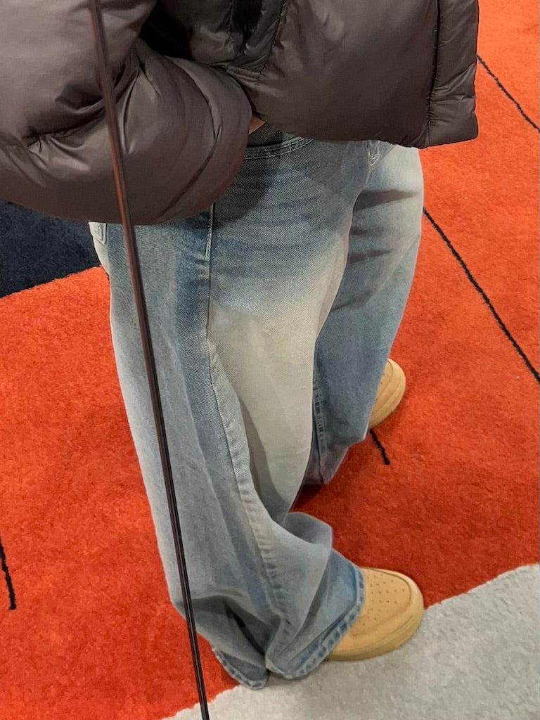 [ Pre-order ] 🇰🇷韓國直送 Vintage Botton Wide Denim Pants