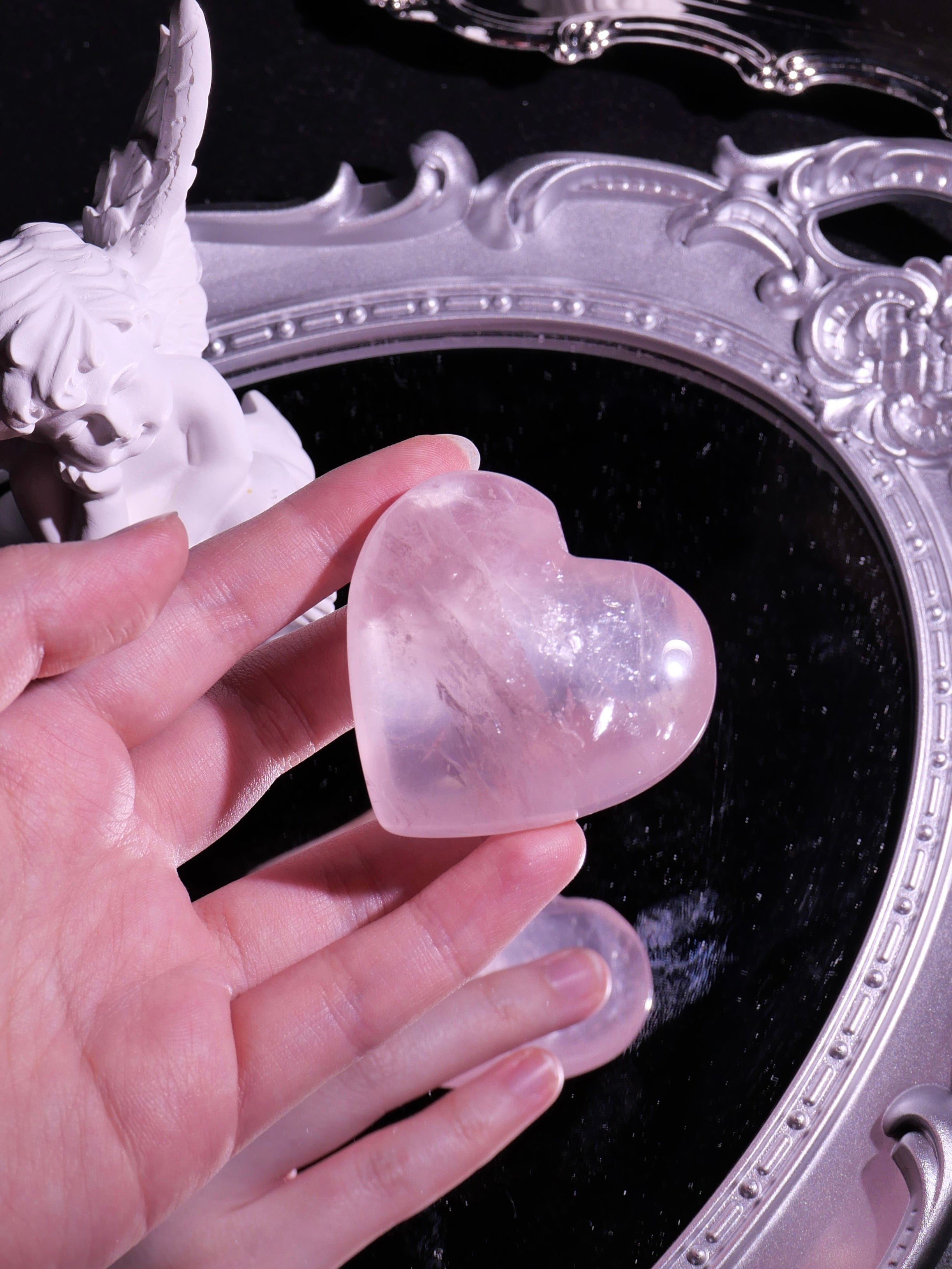 [ 現貨 ] TSCS030 粉晶愛心 Natural Rose Quartz Heart