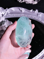 [ 現貨 ] TSCS028 綠營石手握 Natural Green Fluorite
