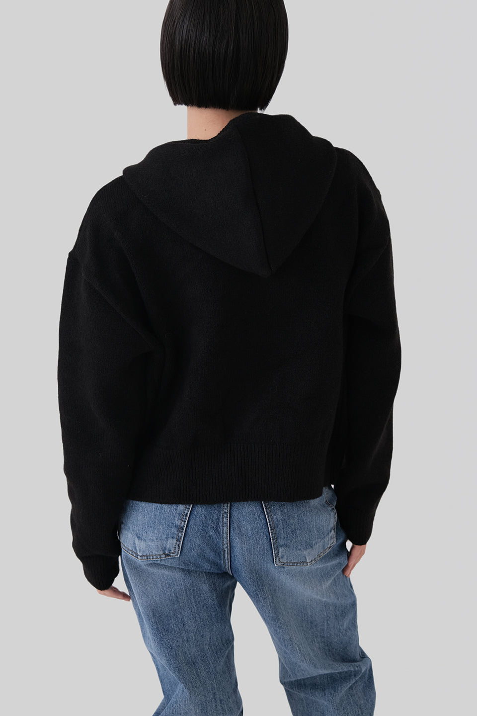 [ 已停產 ] Casual Knit Hood Zip-up