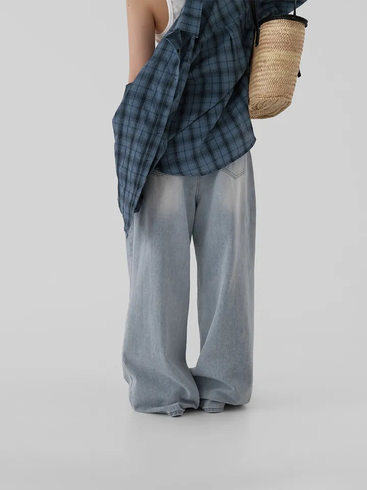 [ Pre-order ] AUTUMN MADE Milky Wide Denim