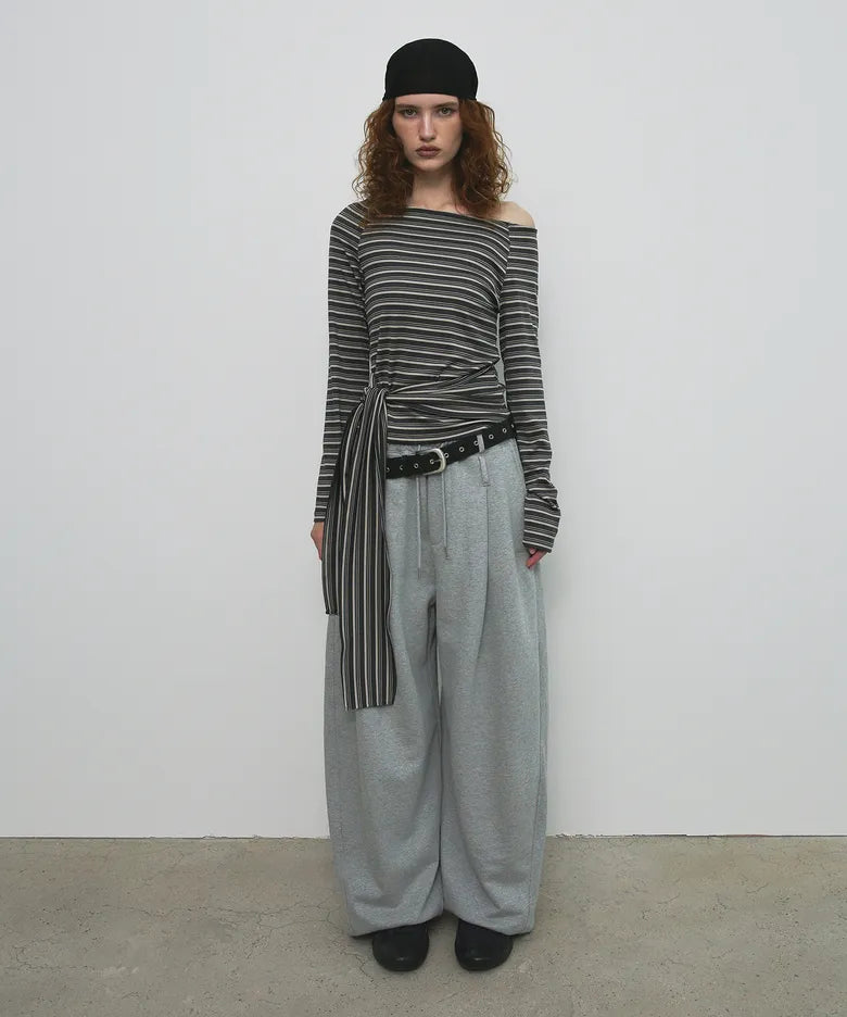 [ Pre-order ] Stripe Strap T-Shirt