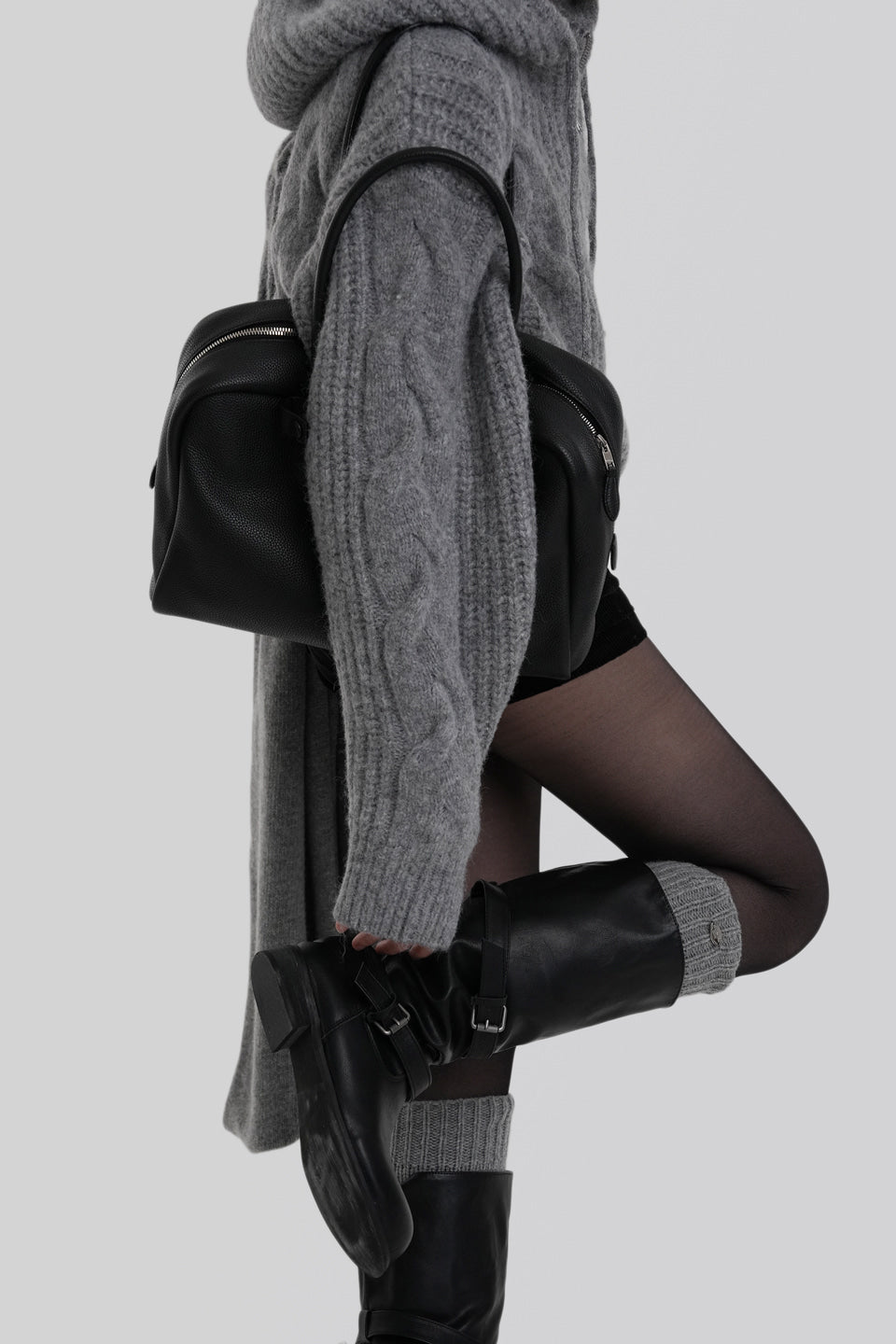 [ Pre-order ] Autumn Made Wool cable Hood Knit