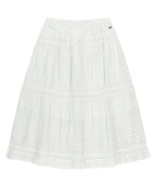 [ Pre-order ] Shirring Mid Skirt