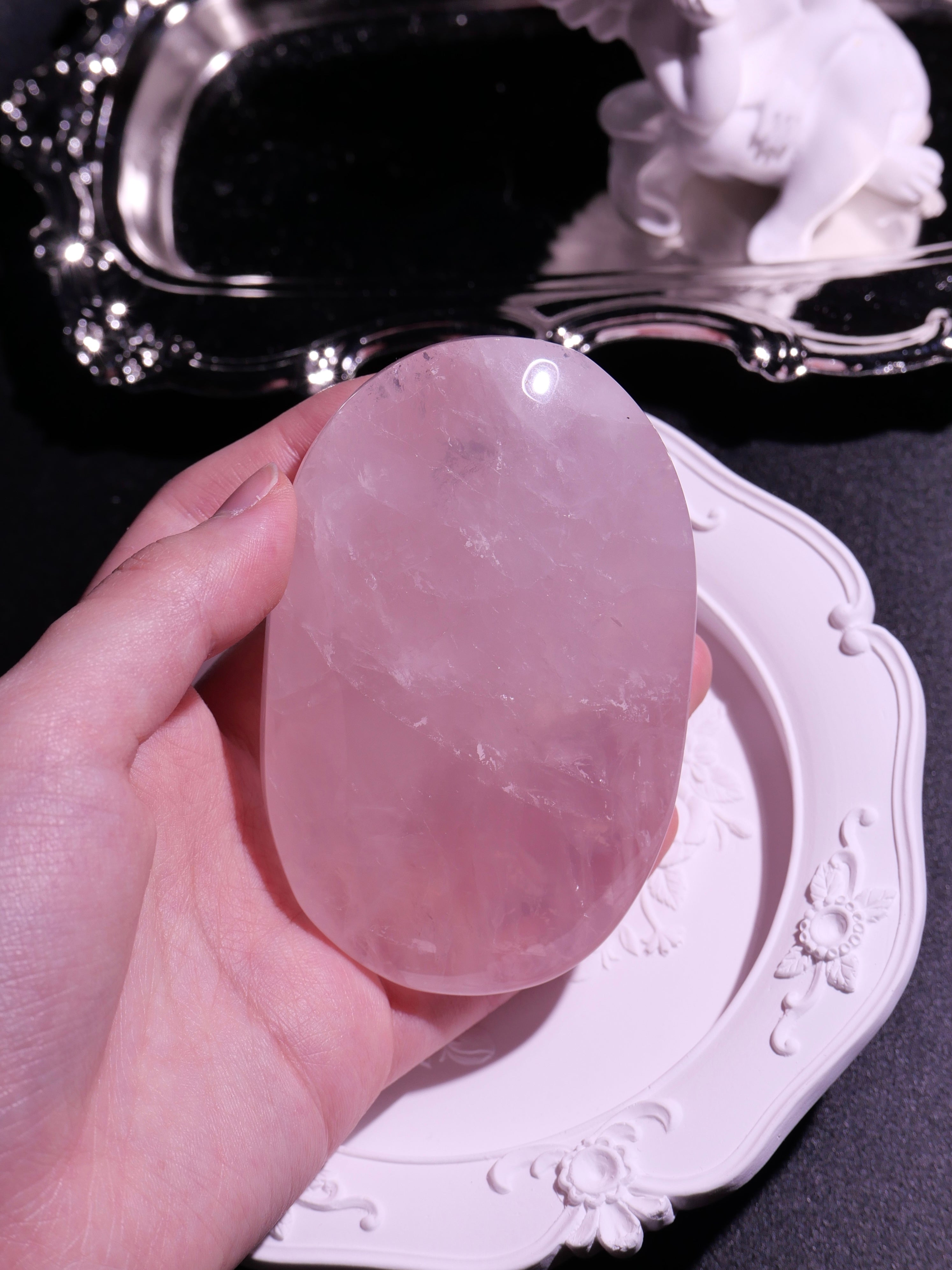 [ 現貨 ] TSCS032 粉晶手握 Natural Rose Quartz