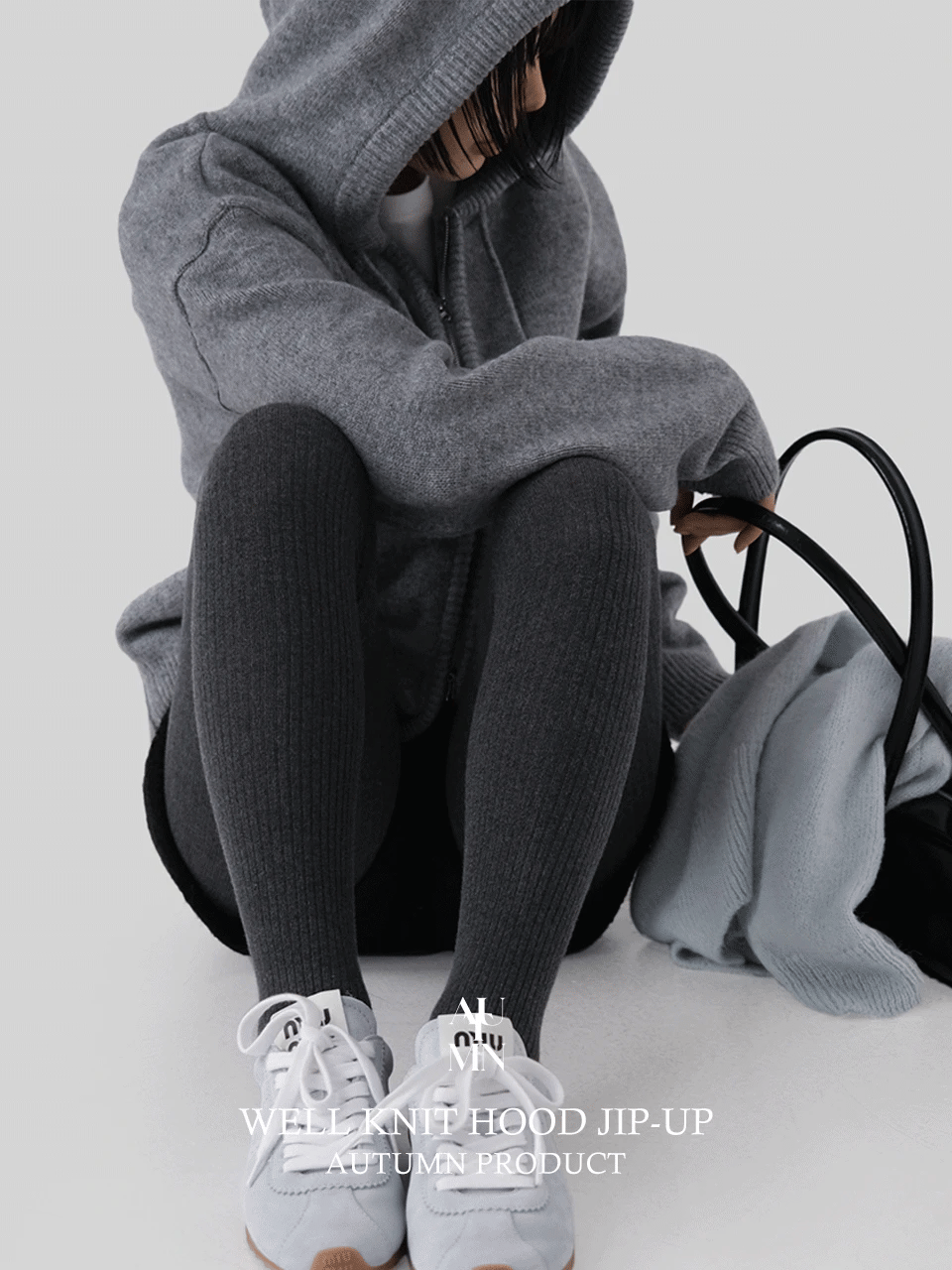 [ 已停產 ] Casual Knit Hood Zip-up