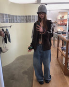 [ 現貨 ] Coy Visor Crochet Beanie