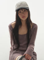 [ Pre-order ] Coy Angel Cap Grey
