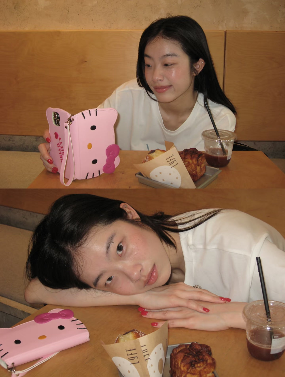 [ Pre-order ] 🇰🇷韓國限定 Sanrio Hello Kitty 翻蓋復古舊式手機殼