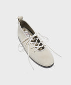 [ 🆕 Pre-order ] Rockfish Bella Laceup Flat ( suede ) - 6 colour