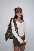 [ Pre-order ] Brown Big Belt Bag