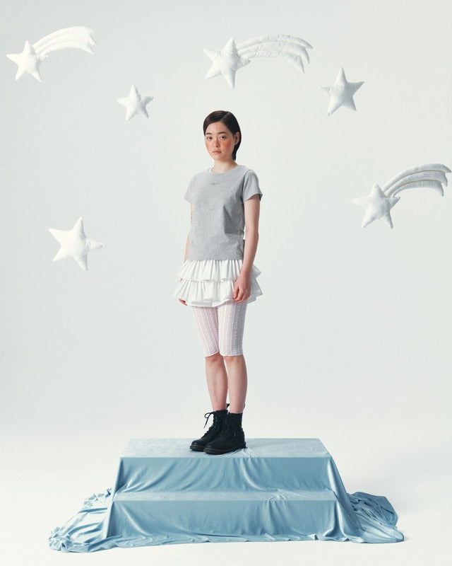 [ 現貨 ] Coyseio Mini Logo T-shirt Melange Grey