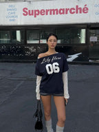 [ Pre-order ] MADE 프리피 보트넥 프린팅 반팔티