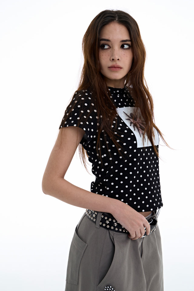 [ Pre-order ] Polka Dot Spider Tee